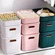 clear plastic drawer organizer